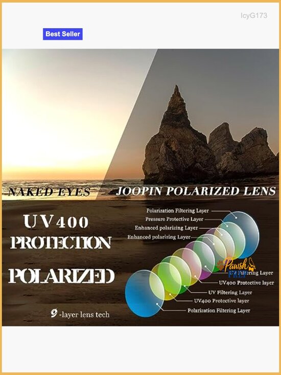 Oversized Rectangle Polarized Sunglasses UV Protection Rhinestone main image 7
